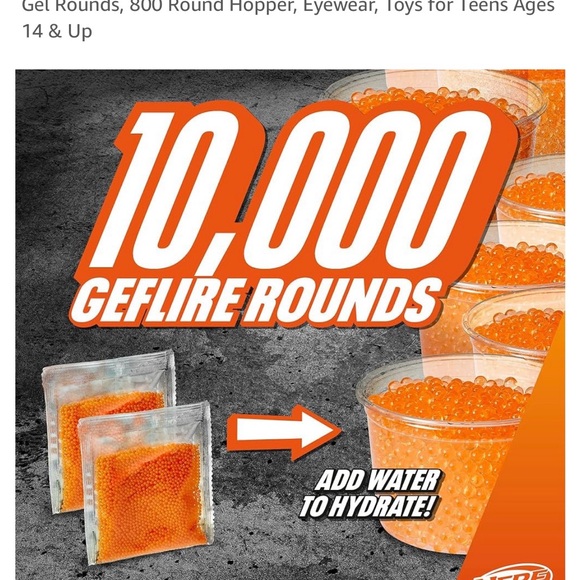 Nerf pro gel fire raid - Picture 7 of 9